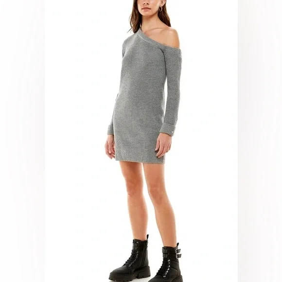 wayf one shoulder dress One Shoulder Dress-Medium WHIF Clothing Boutique